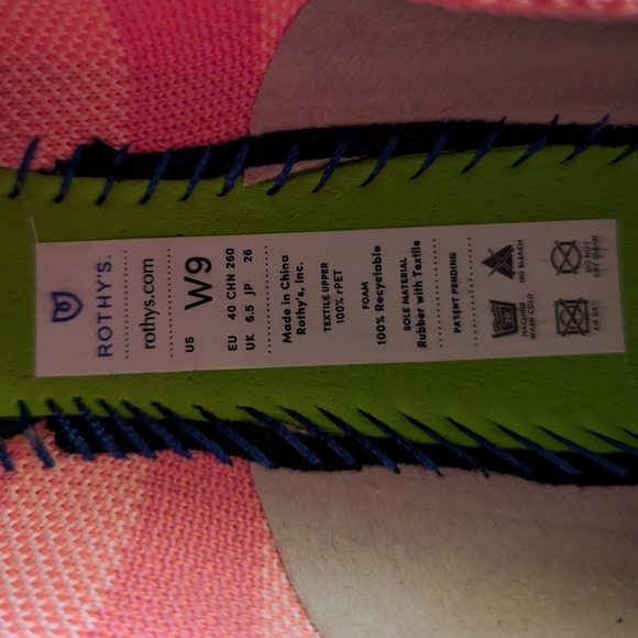 Rothy's Pink Rounded Toe Flats - Picture 8 of 8